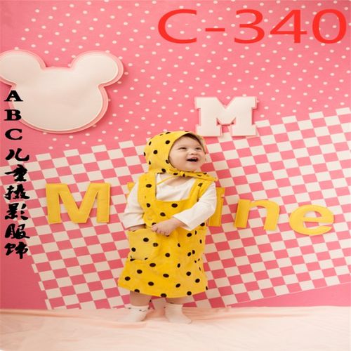 2019新款儿童摄影服装 1 2岁宝宝摄影拍照助理影楼主题道具造型毯